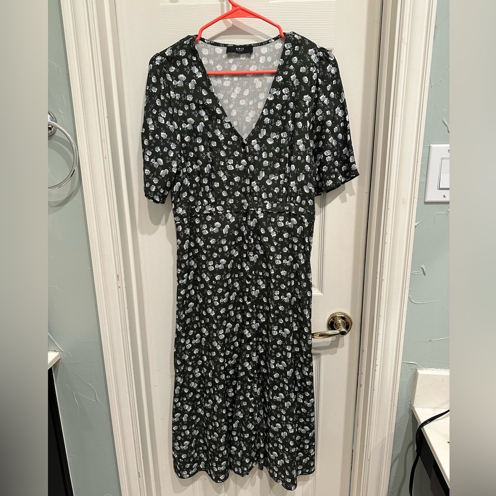 NWT ABLE Amelia Button Dress